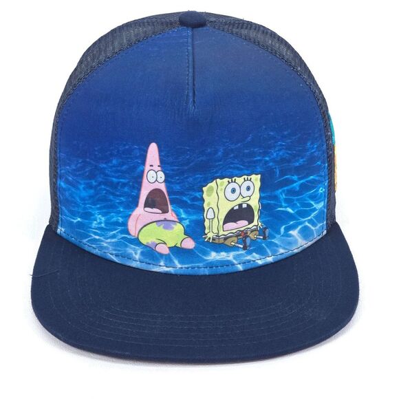 SpongeBob Squarepants Snapback Trucker Hat PATRICK Movie Nickelodeon Cap Kidcore - Picture 1 of 11